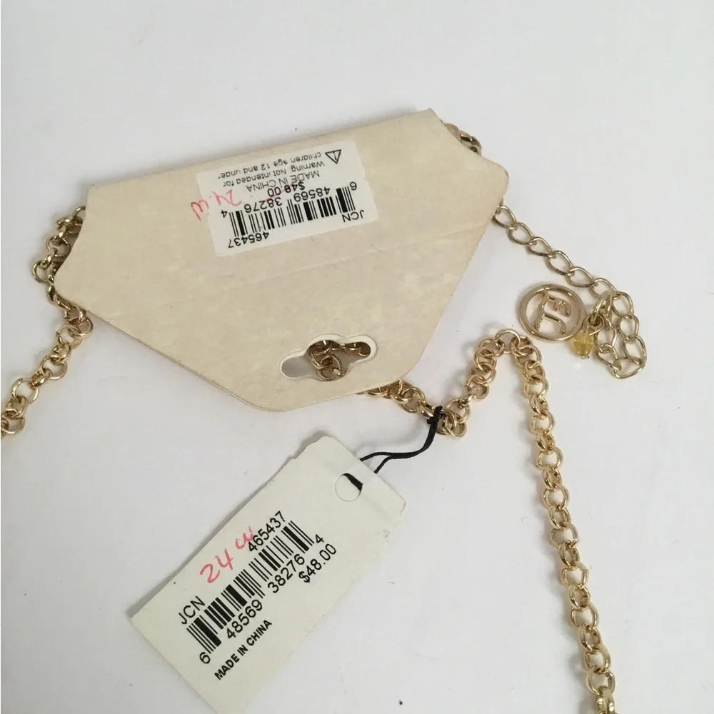 Erica Lyons gold Bubble bead statement necklace. - Picture 4 of 4